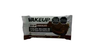 Chocolate Relleno de Mani WakeUp x 40 g