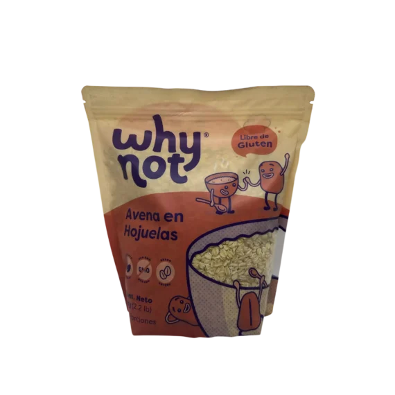 Avena en Hojuela Sin Gluten Whynot x 1000 g