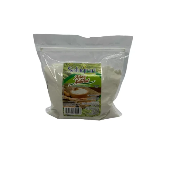 Harina de Arroz Natural Salugran x 500 g