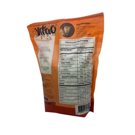 Avena sin Gluten Vitao x 1000 g - Imagen 2