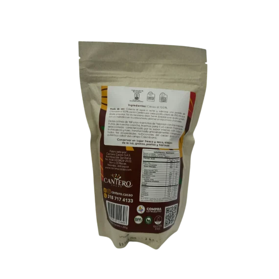 Chocolate en Pastillas Cantero x 250 g - Imagen 2