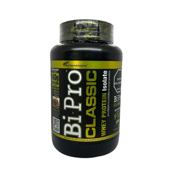 Proteina BiPro Classic Chocolate Nutramerican x 910 g