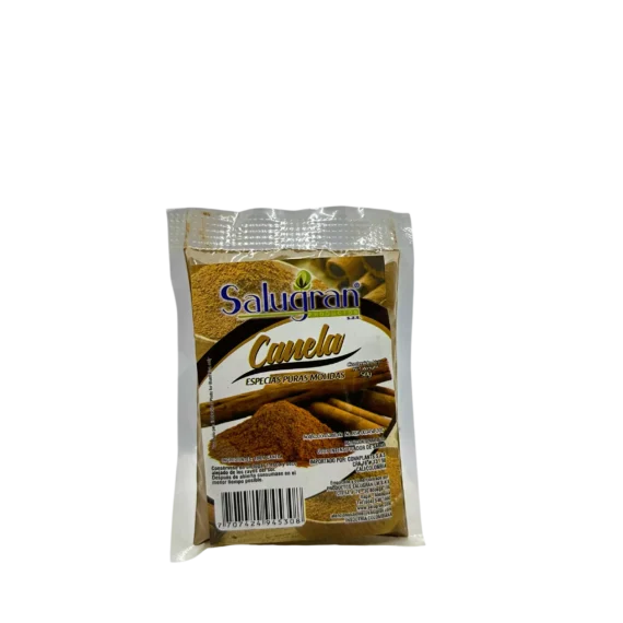 Canela en Polvo Salugran x 50 g