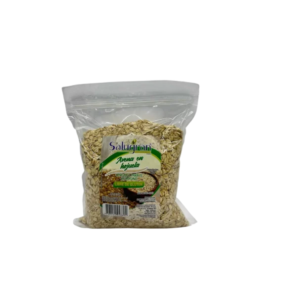 Avena en Hojuelas Libre de Gluten Salugran x 500 g
